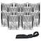 Hamiltonbuhl HYGENX SANITARY DISPOSABLE GOOSENECK MICROPHONE COVERS WITH VELCRO STRAP - 1,000 COVERS XMICGN-1K - alternate 1